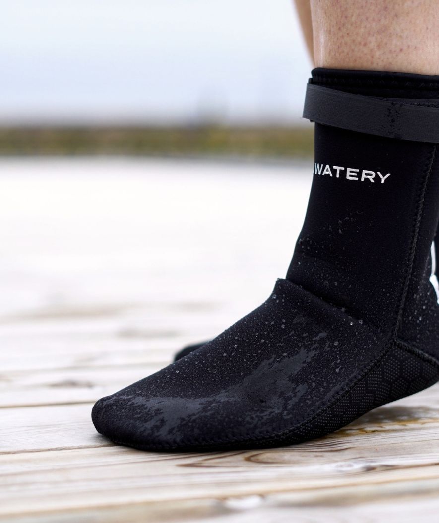 Watery neoprensett - Thermal Reptile (3 mm) - Svart/sølv