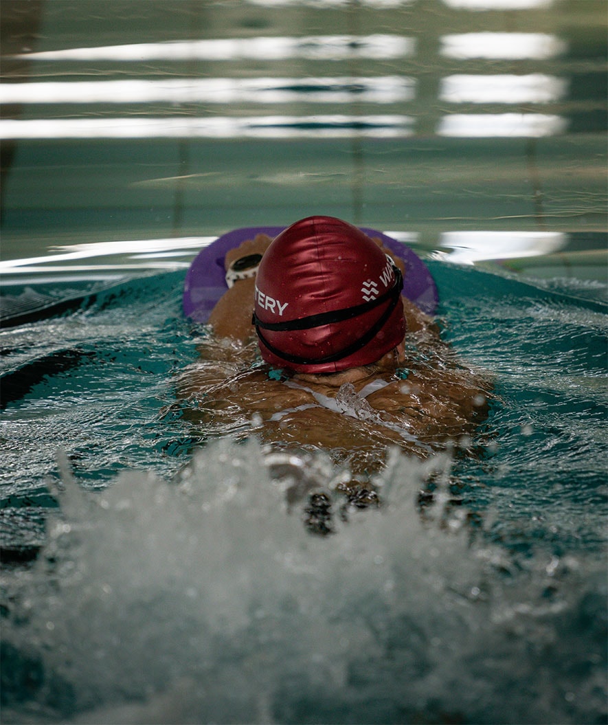 Watery svømmeplate - Heat - Mørkeblå