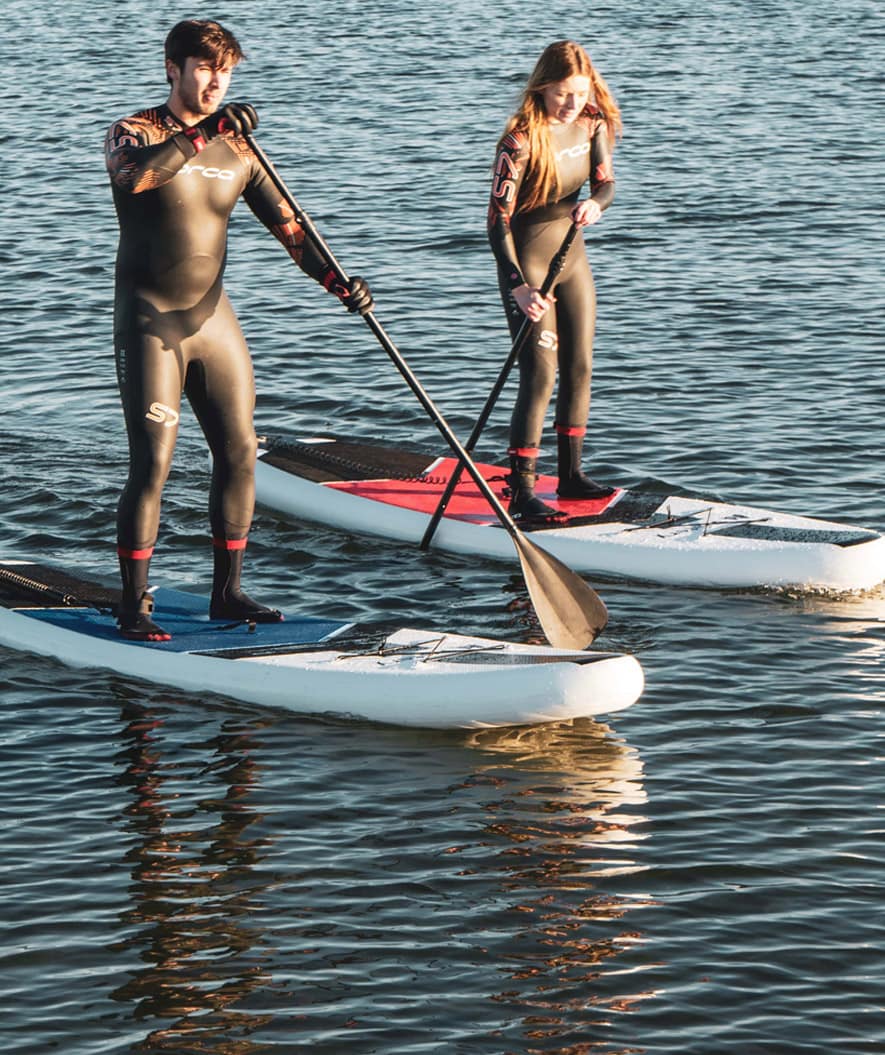Pakketilbud: 4x Watery Global oppblåsbart SUP PaddleBoard 10'6