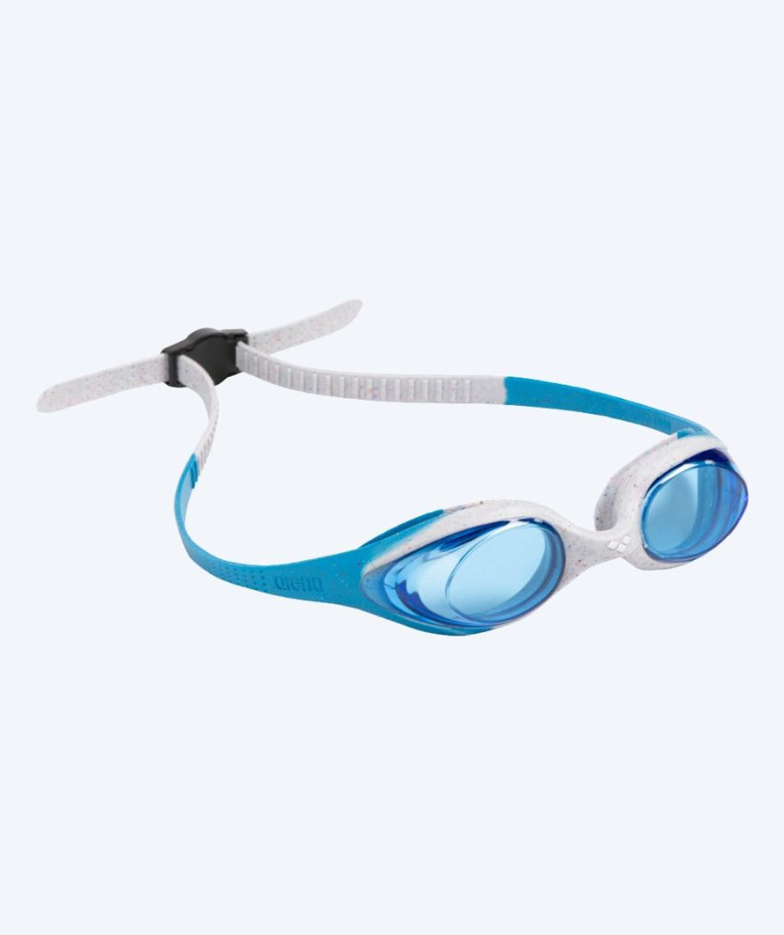 Arena svømmebriller til barn (6-12) - Spider - Blå/hvit