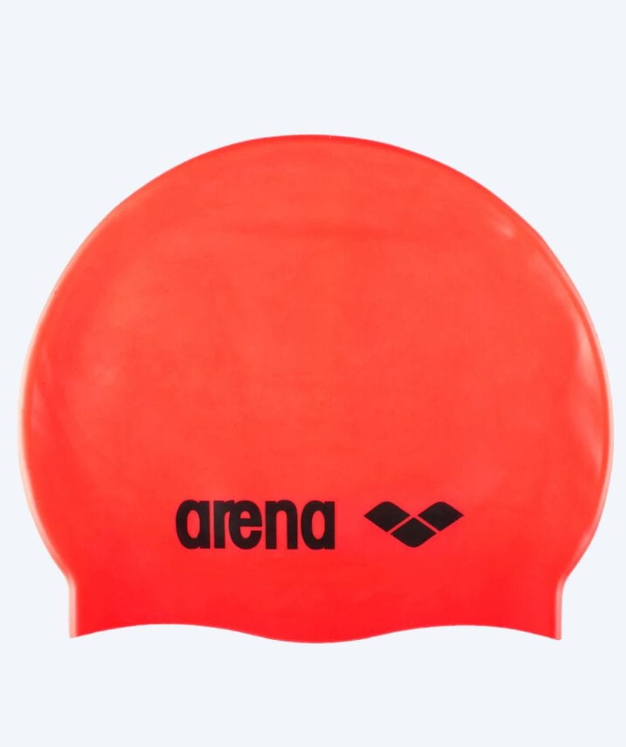Arena badehette - Classic Silicone - Rød/svart