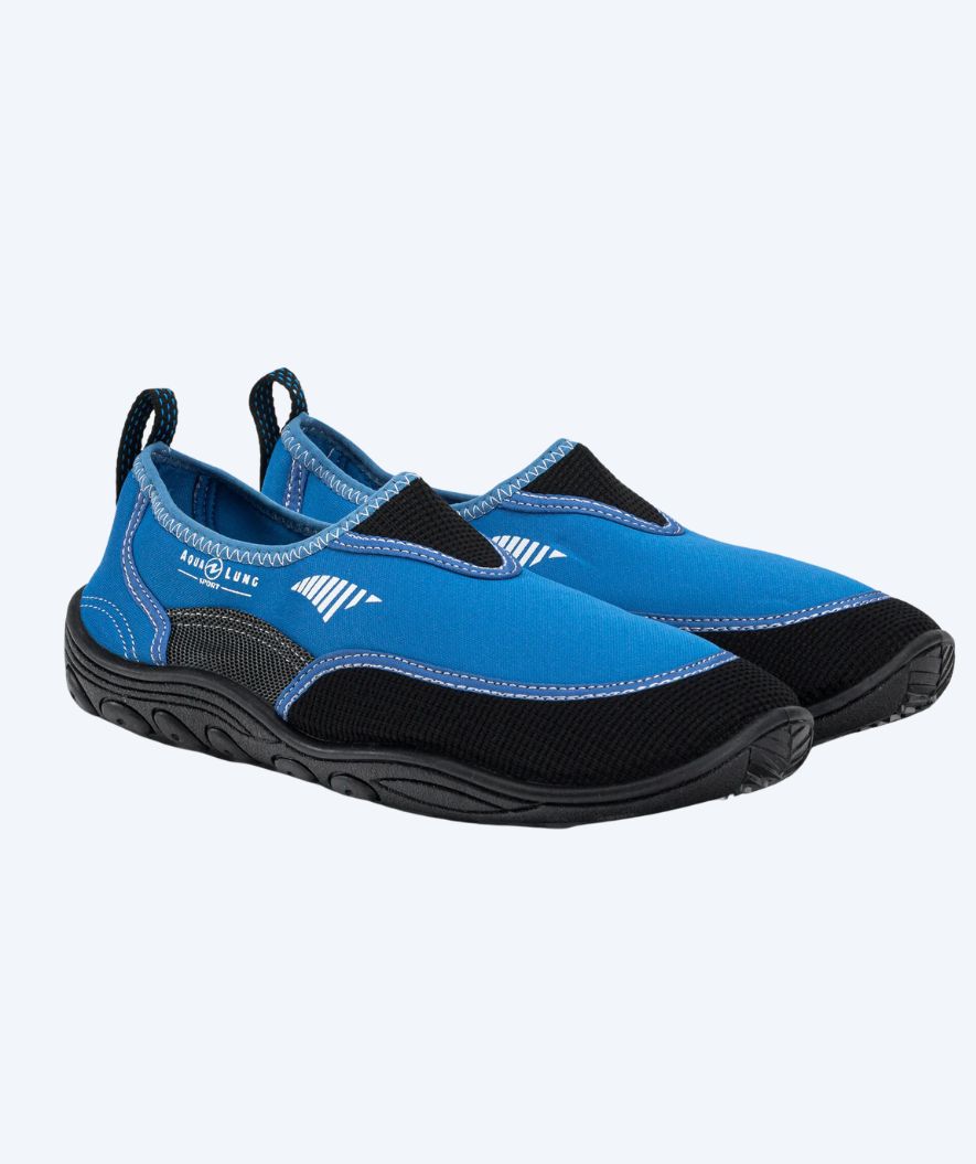 Aquasphere neopren badesko til voksne - Beachwalker RS - Blå/svart