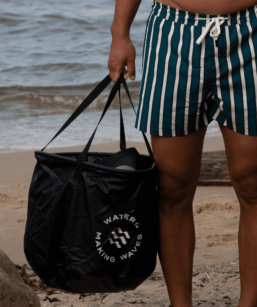 Watery våtdrakts skifte bøtte - River - Svart