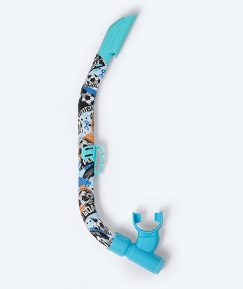Watery snorkel til junior (8-15) - Riku Camo - Blå