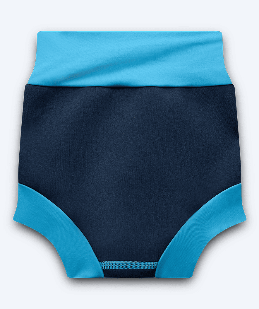 Watery bleiebadebukser til barn - Neoprene Swim Nappy - Atlantic Blue