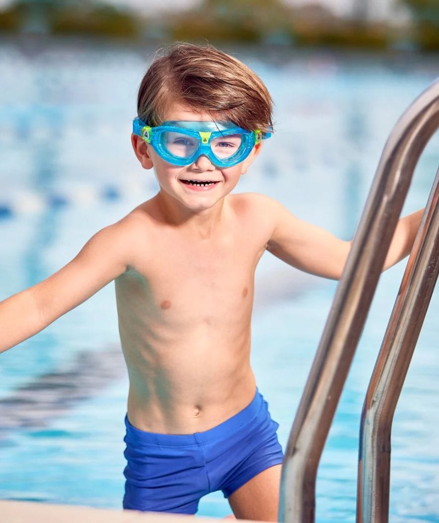 Aquasphere dykkerbriller til barn (3-10) - Seal 2 - Lyseblå