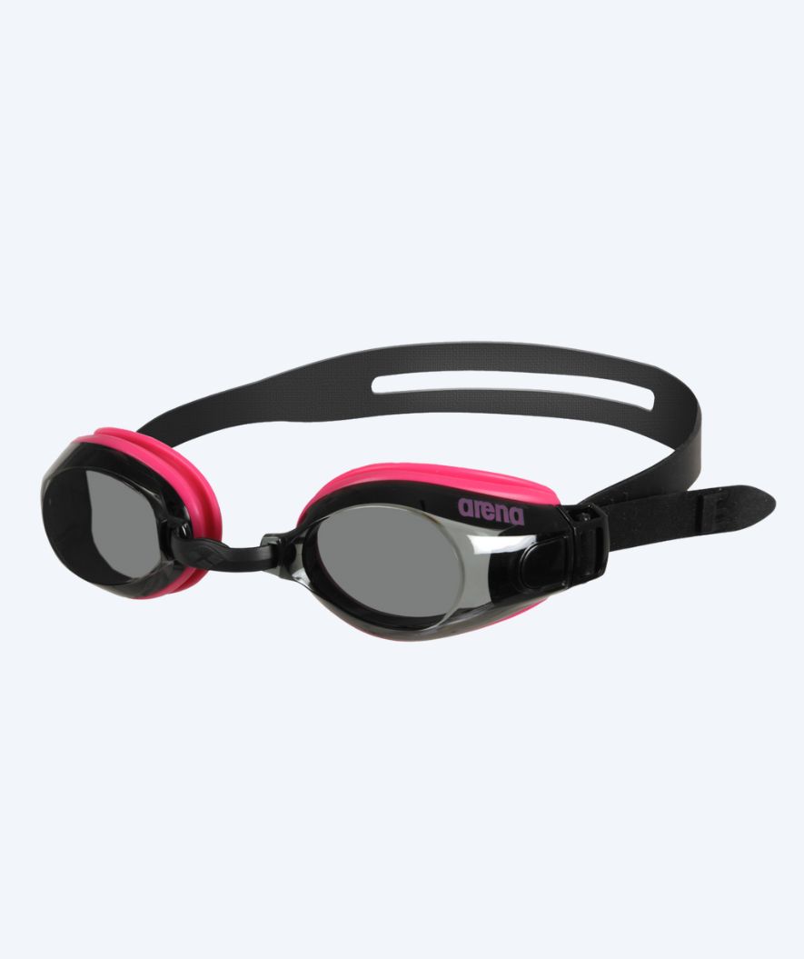 Arena mosjons svømmebriller - Zoom X-Fit - Rosa (Smoke linse)
