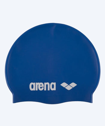 Arena badehette til junior (6-12) - Classic Silicone - Mørkeblå