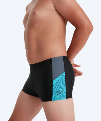 Speedo aquashorts til gutter - Dive - Svart/Grå