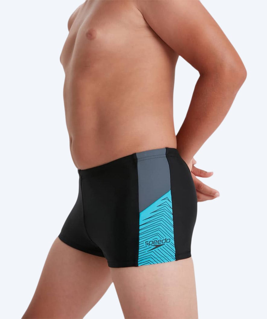 Speedo aquashorts til gutter - Dive - Svart/Grå