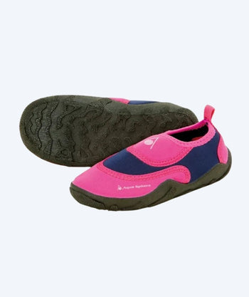 Aqualung neopren badesko til barn - Beachwalker - Rosa