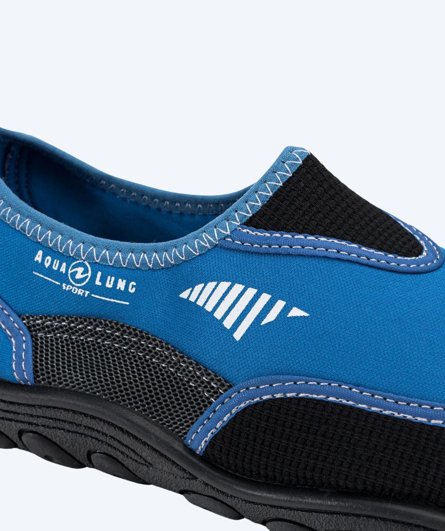 Aquasphere neopren badesko til voksne - Beachwalker RS - Blå/svart