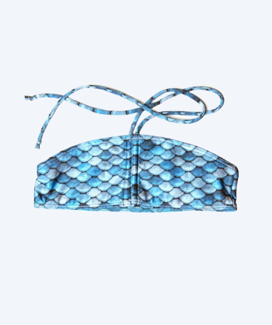 Kuaki Mermaids bikinitopp til jenter - Blå