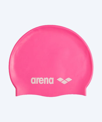 Arena badehette - Classic Silicone - Lyserød