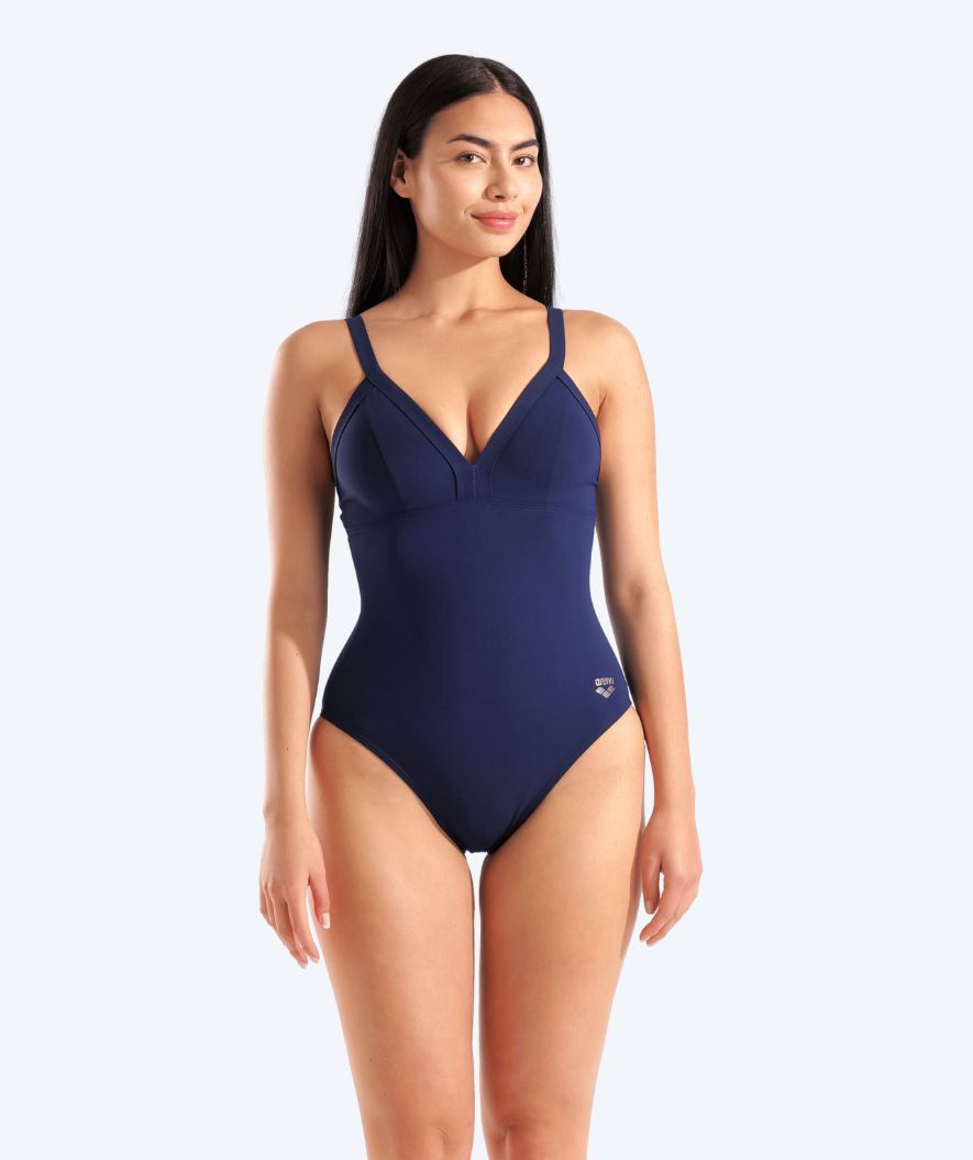 Arena badedrakt til damer - Lara - Mørkeblå