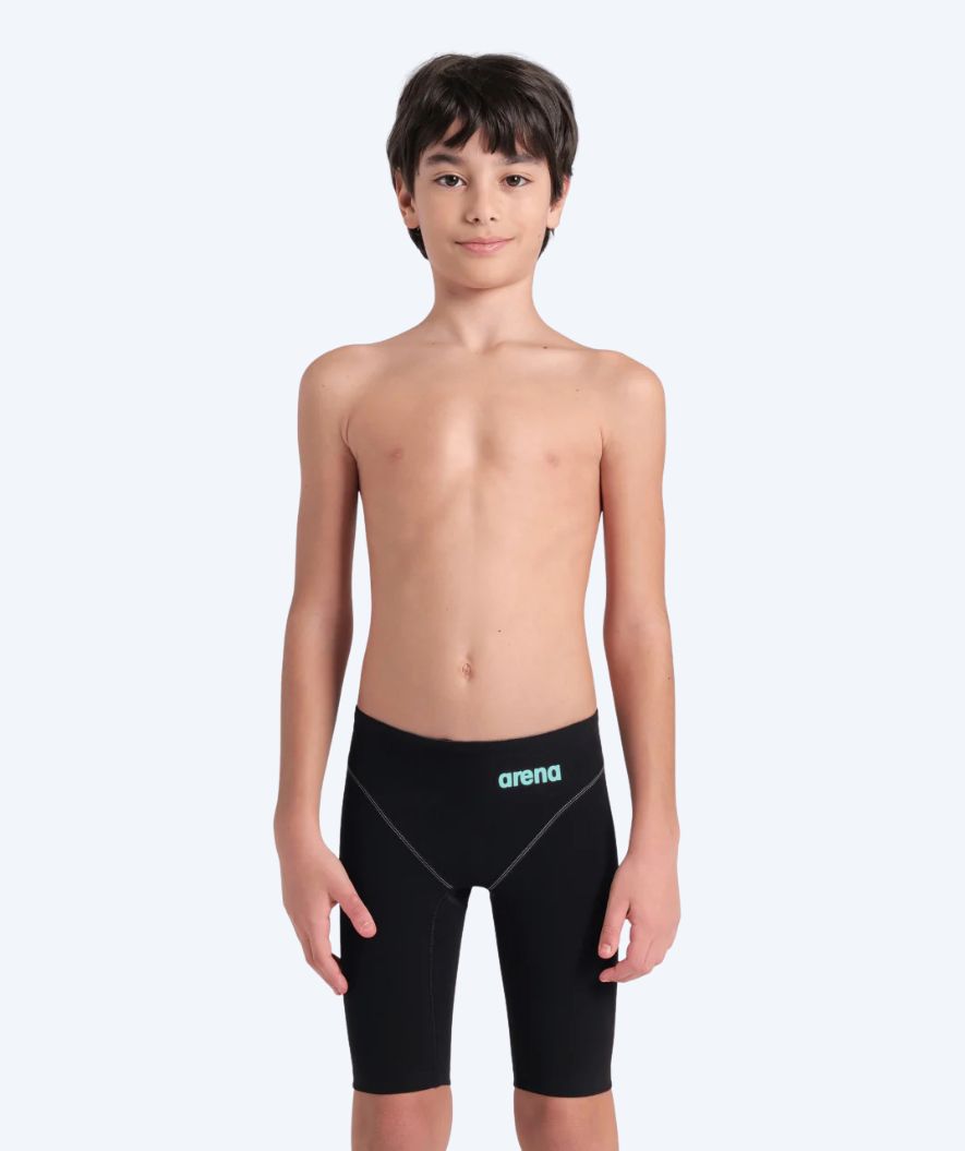 Arena konkurransebadebukser til gutter - Impulso - Svart