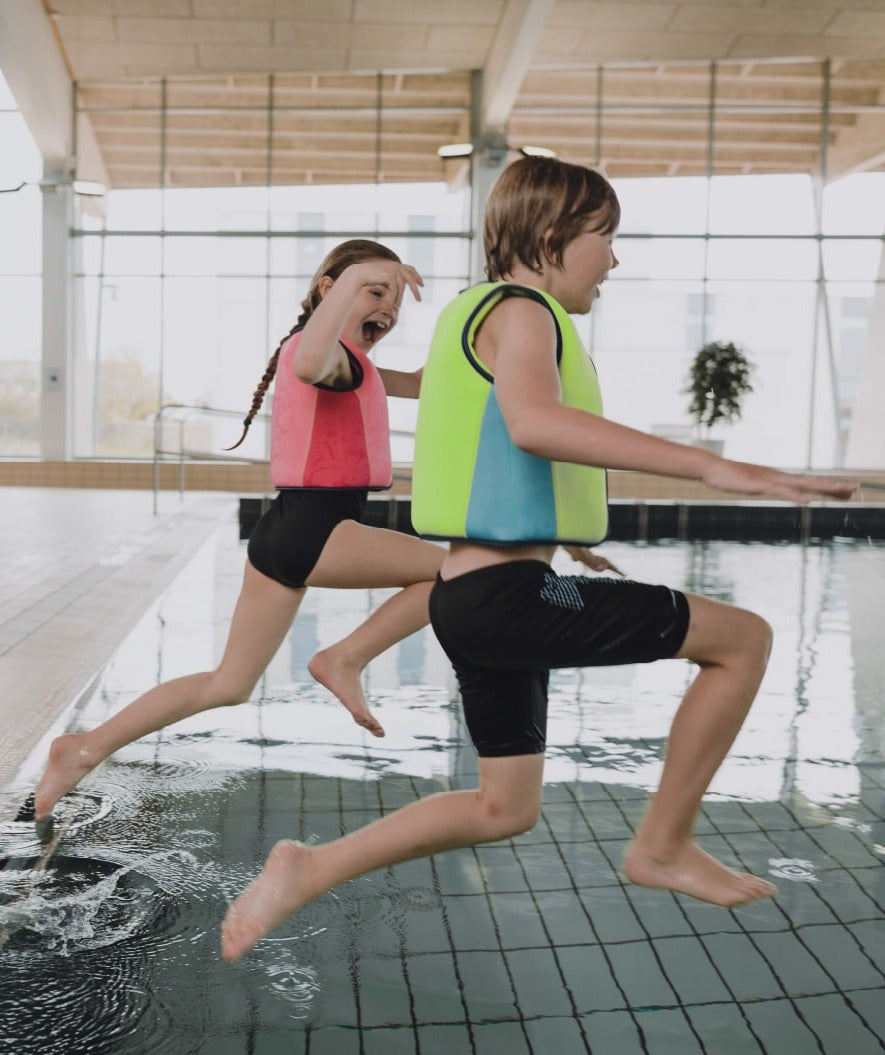 Watery svømmevest til barn (2-10) - Basic - Grønn