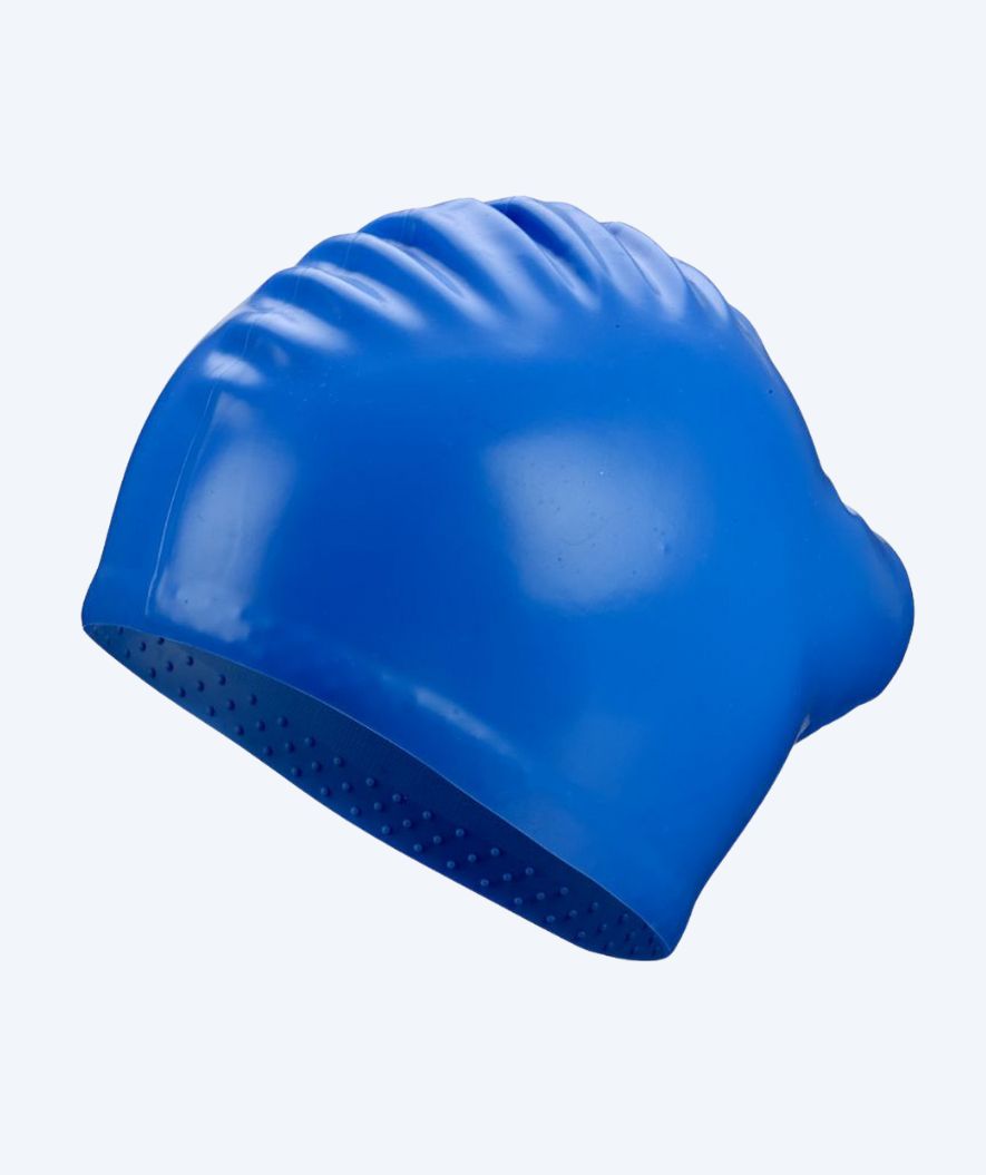 Beco badehette til langt hår - Silicone - Blå