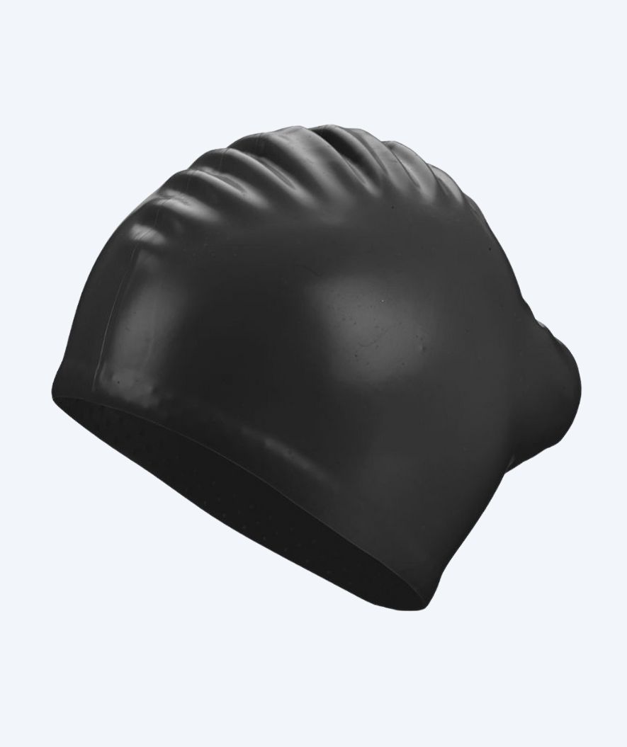 Beco badehette til langt hår - Silicone - Svart