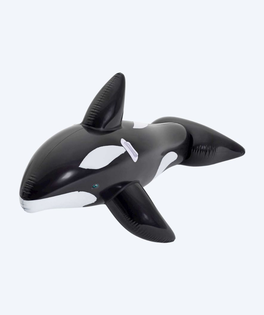 Bestway badedyr - Jumbo Whale Ride-On - Svart/hvit