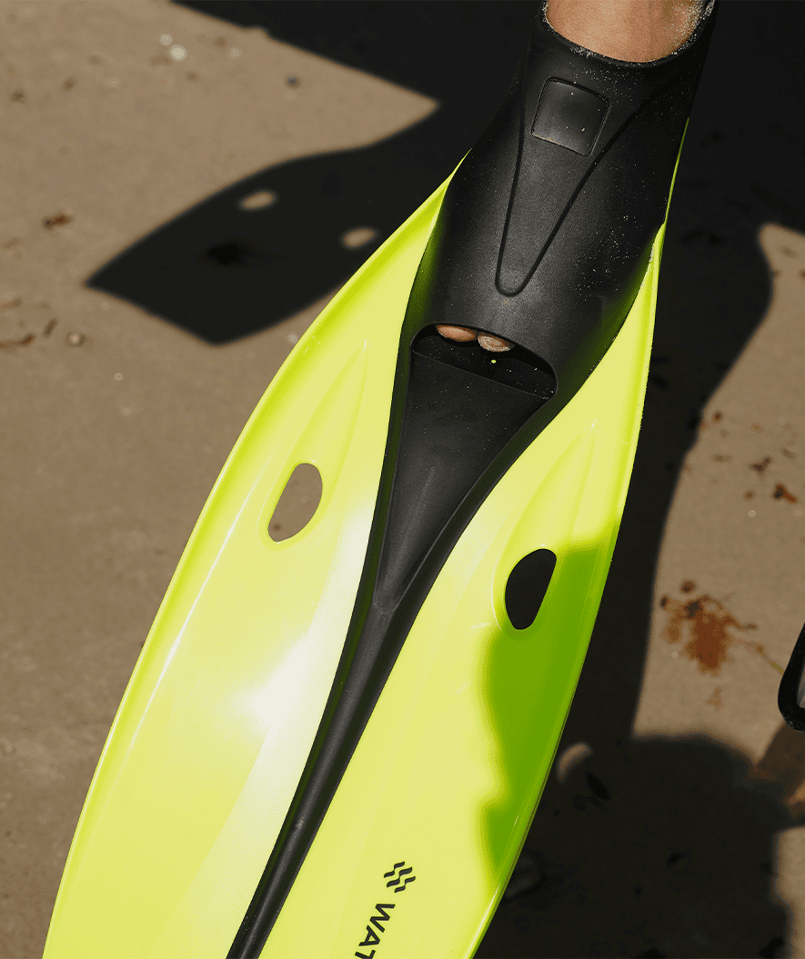 Watery snorkelsett til voksne (fra 15 år) - Fenton/Breeve - Svart