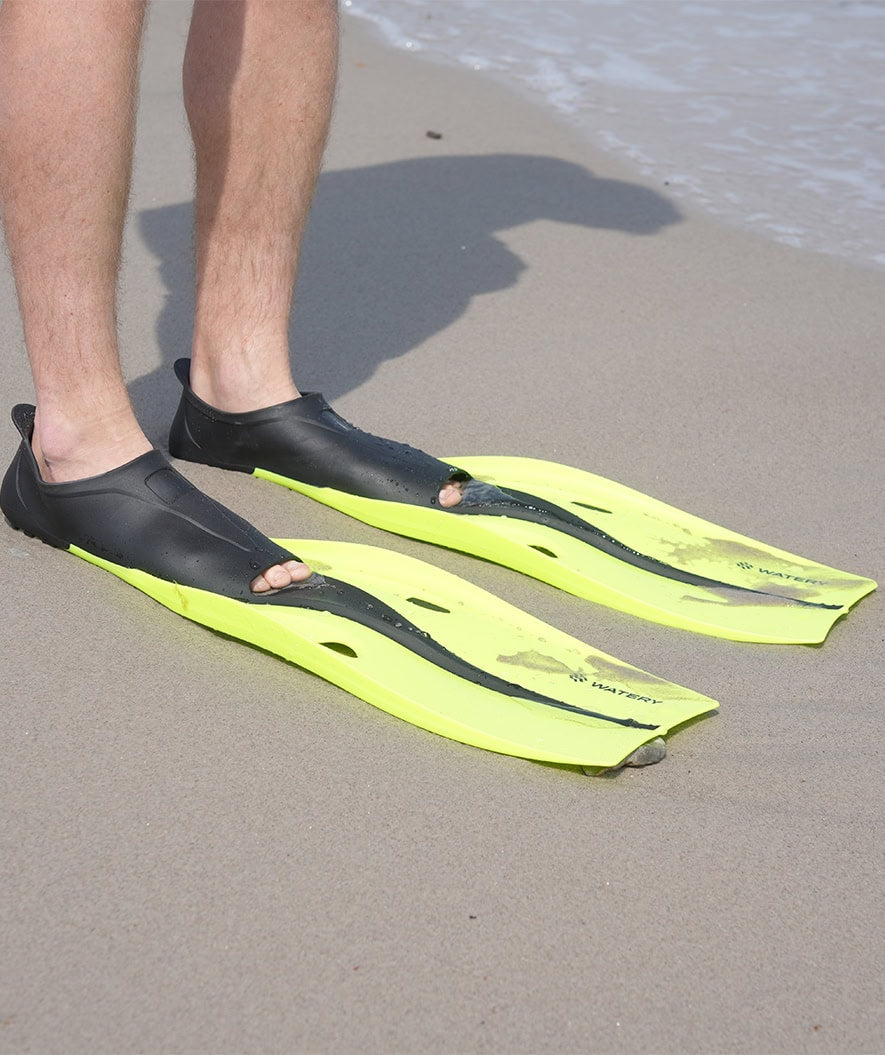 Watery snorkelsett til voksne (fra 15 år) - Fenton/Breeve - Svart