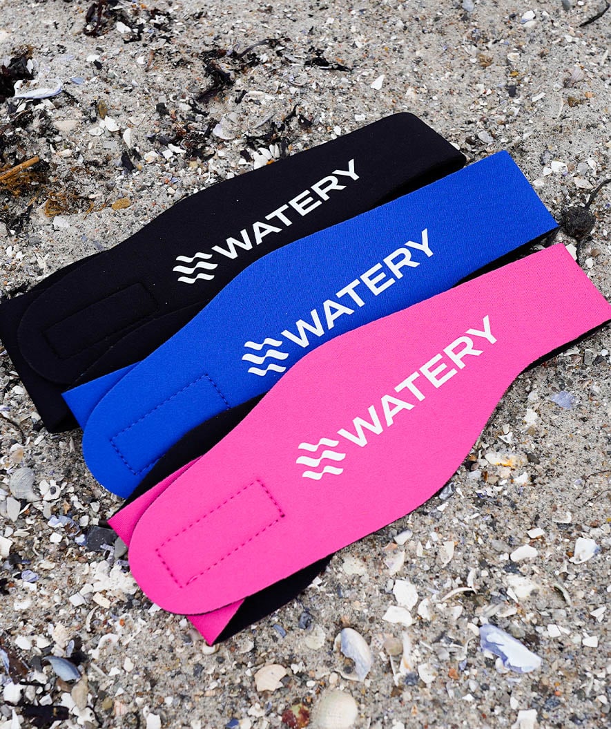 Watery pannebånd til voksne - Raider - Svart