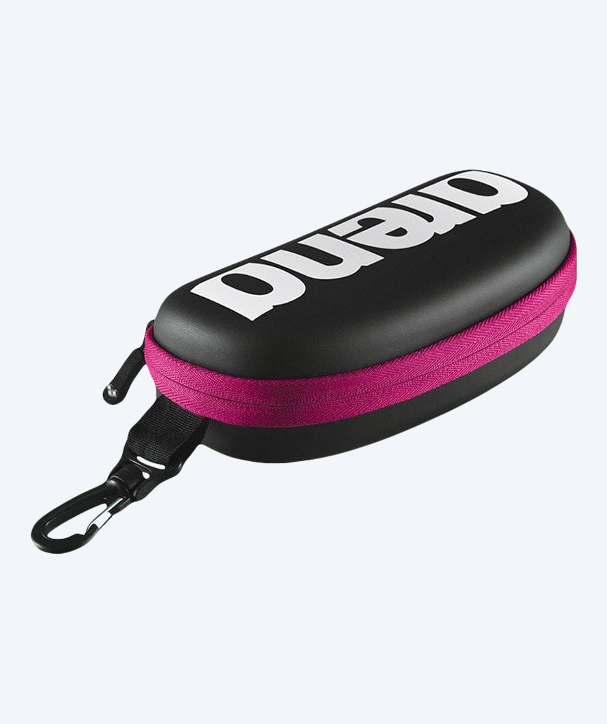 Arena etui til svømmebriller - Svart/rosa