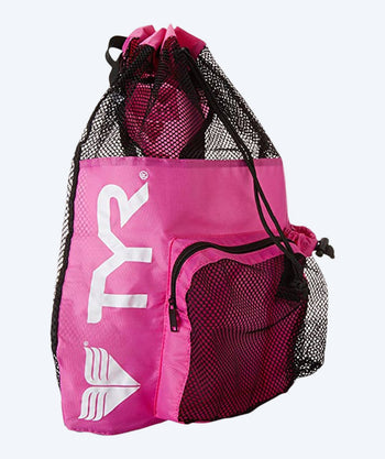TYR svømmenett - Big Mesh Mummy 40L - Lyserød