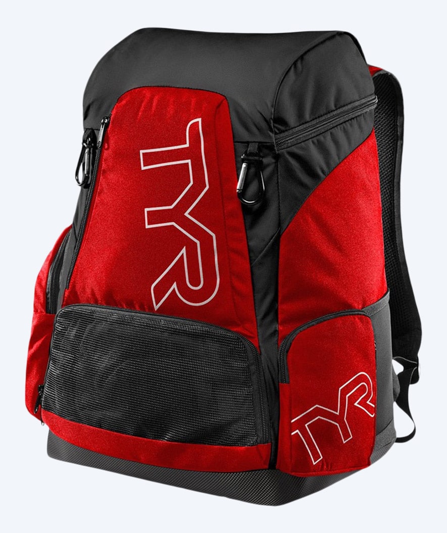 TYR svømmesekk - Alliance Team 45L - Rød/svart