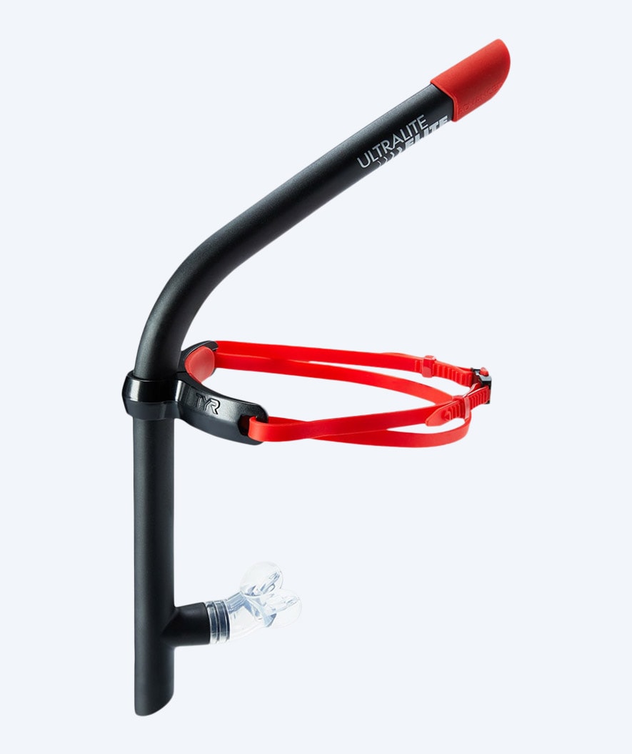 TYR centersnorkel - Ultralight Elite - Svart