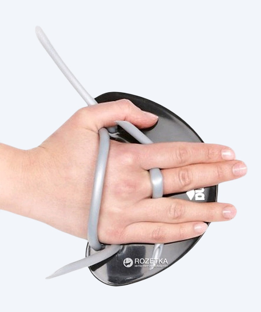 Arena finger paddles - Elite - Svart