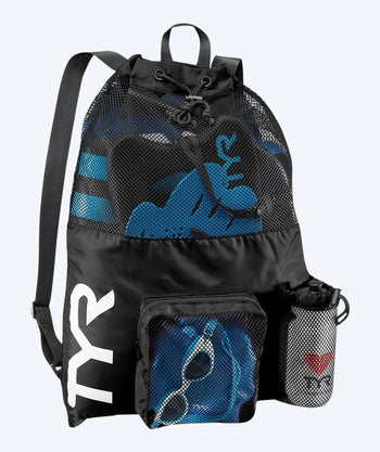 TYR svømmenett - Big Mesh Mummy 40L - Svart