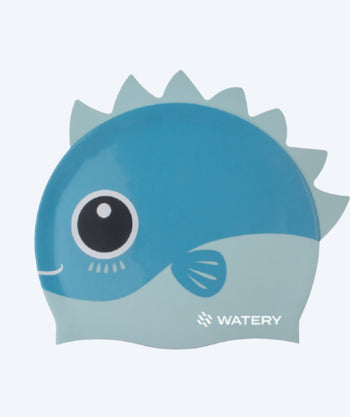 Watery badehette til barn - Fishi - Blue Shark