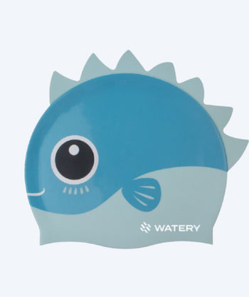 Watery badehette til barn - Fishi - Blue Shark