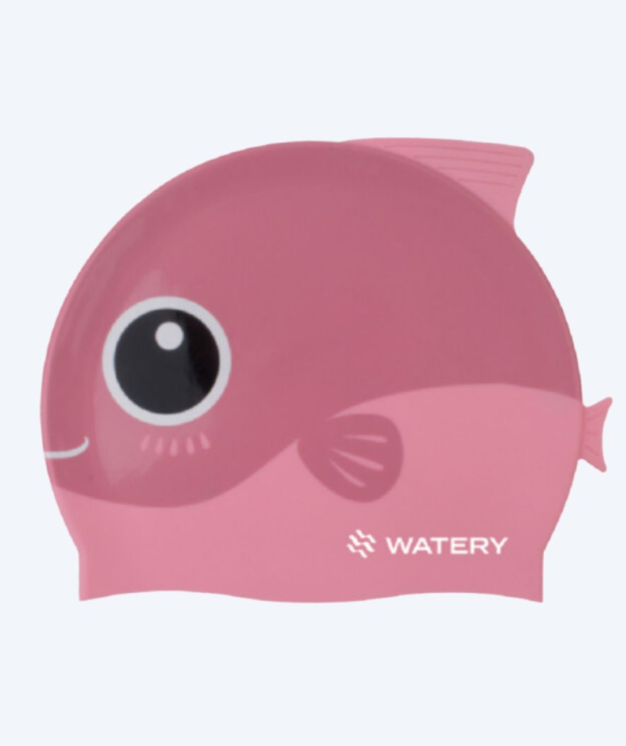 Watery badehette til barn - Fishi - Pink Fish