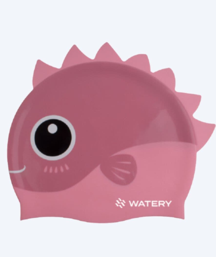 Watery badehette til barn - Fishi - Pink Shark