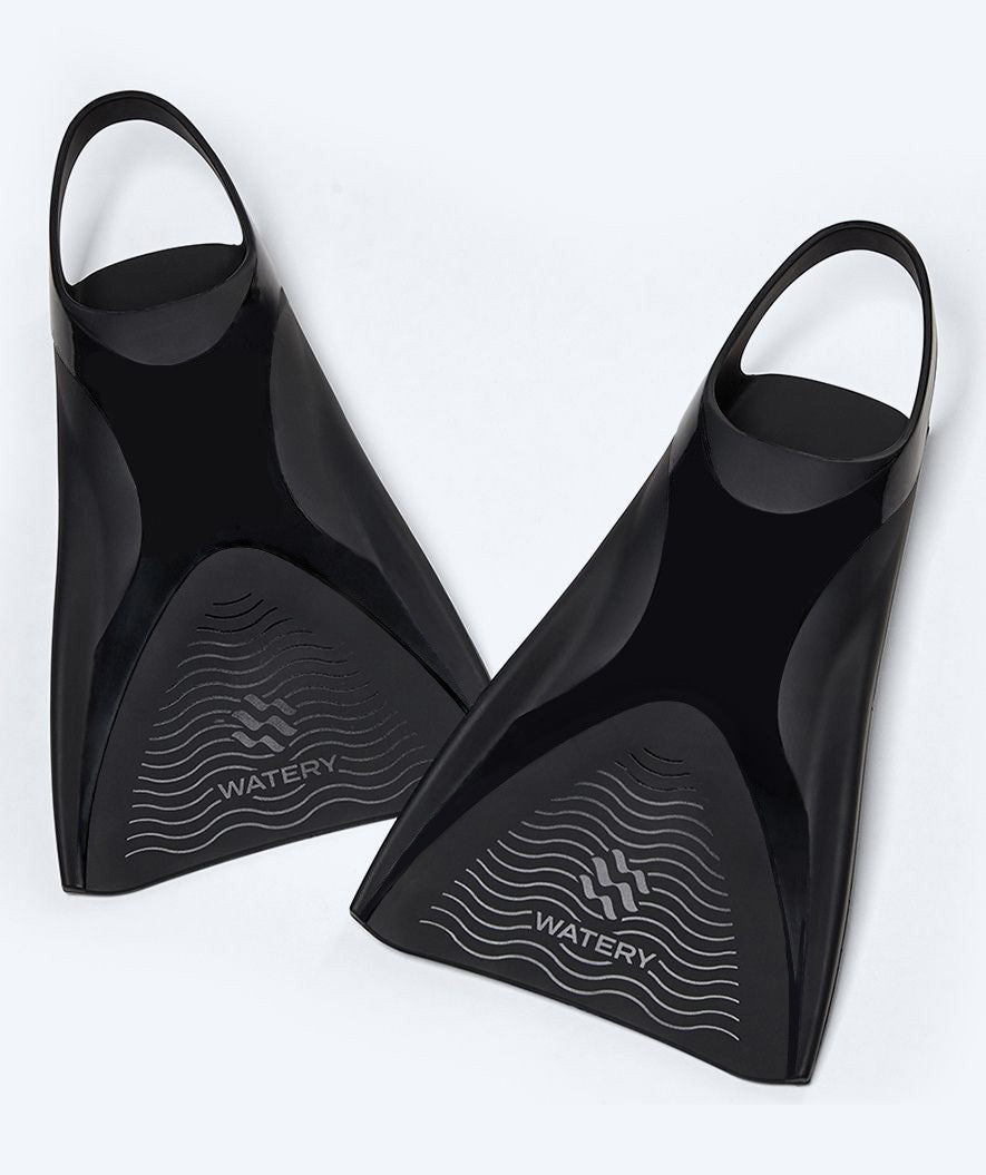 Watery svømmeføtter - Cardinal Powerfin Pro - Svart