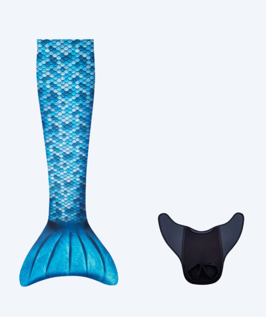 Kuaki Mermaids havfruehale til barn - Sett - Mørke blå