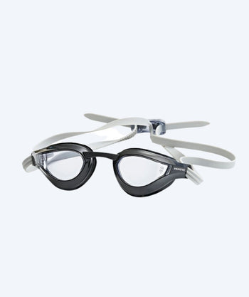 Primotec nærsynte svømmebriller til voksne - (-2.0) til (-8.0) - Svart (Smoke)
