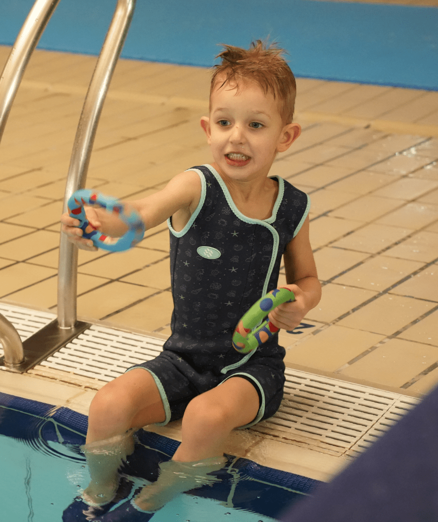 Watery dykkerring - 13 cm - Blå