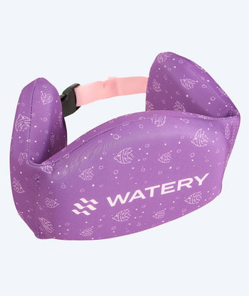 Watery svømmebelte til barn (15-60 kg) - Romney - Atlantic Purple