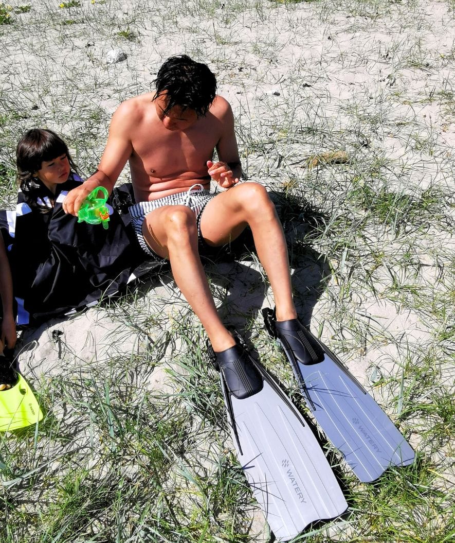 Watery dykkerføtter til voksne - Moonsoon - Grå/svart