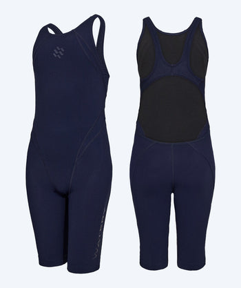 Watery konkurransedrakt til jenter - Rapidskin 2.0 - Mørkeblå