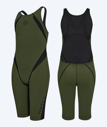 Watery konkurransedrakt til jenter - Rapidskin 2.0 - Grønn