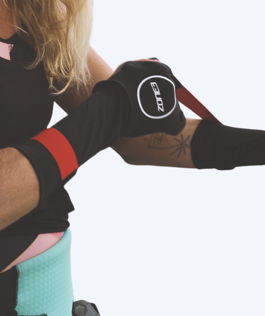 ZONE3 neopren hansker - Neopren (2mm) - Svart/rød