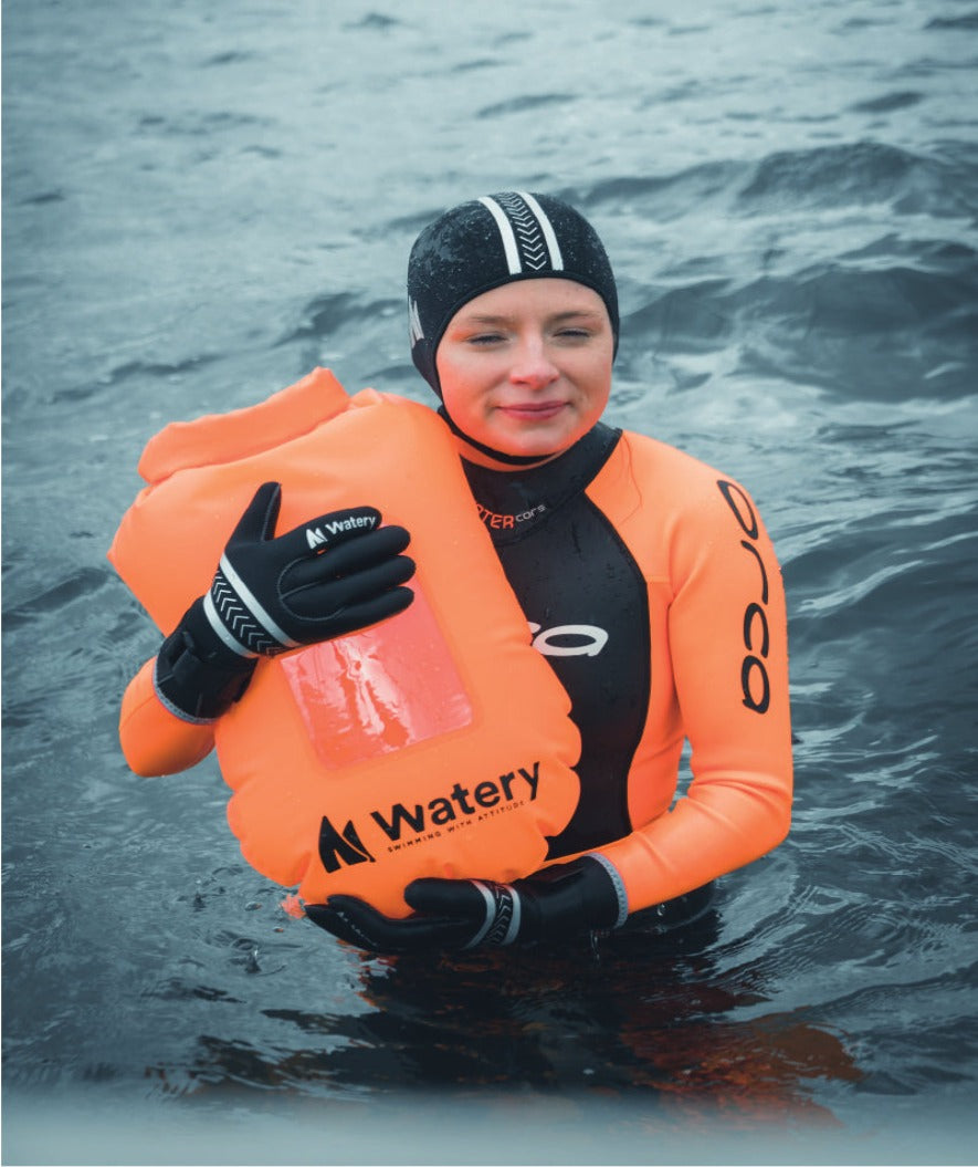 Watery neoprensett - Thermal Reptile (3 mm) - Svart/sølv