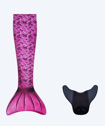Kuaki Mermaids havfruehale til barn - Sett - Rosa
