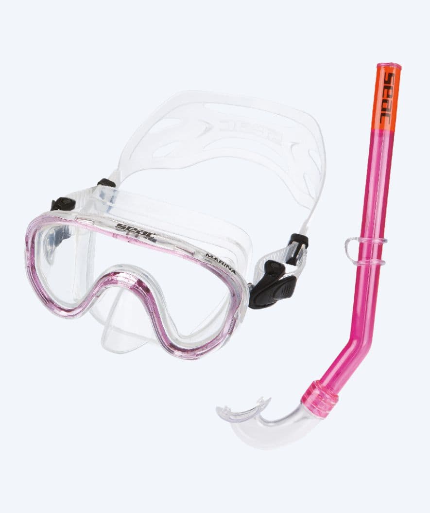 SEAC Combo snorkelsett til barn (fra 3 år) - Marina - Rosa