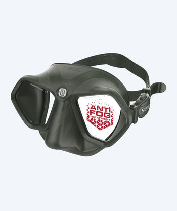 SEAC dykkemaske til voksne - Wild - Mørkegrønn
